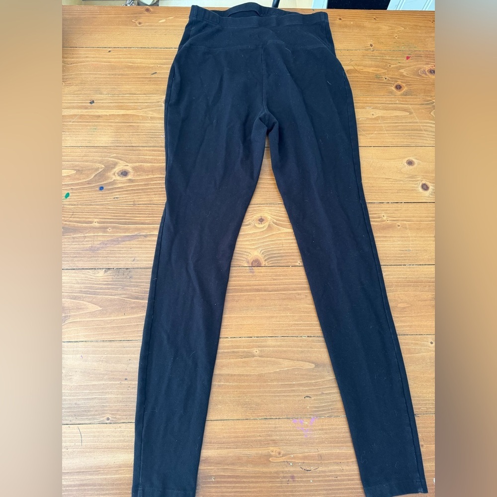 Old Navy Maternity Black‎ Over The Belly Full Length Leggings Small